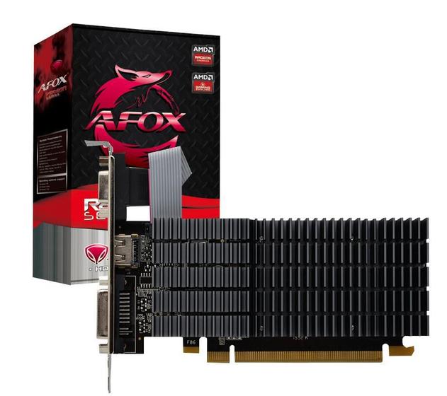 Imagem de Placa Video Afox Amd Radeon R5 230 1Gb Ddr3 64 Bit Lp