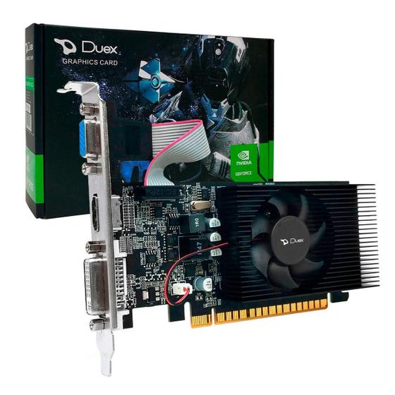 Imagem de Placa Vídeo Duex Geforce Gt 210, 1Gb Ddr3, 64 Bits, Low