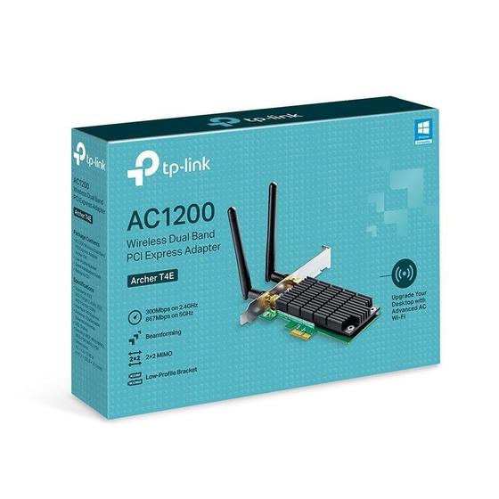 Placa wireless pci express tp-link ac1200 archer t4e Menor preço em Placa wireless pci express tp-link ac1200 archer t4e