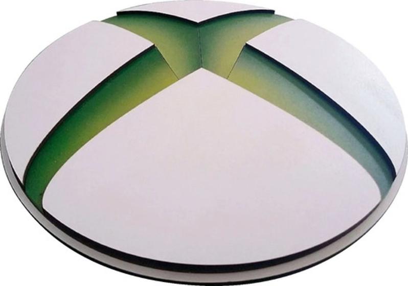 Imagem de Placa Xbox Em Camadas, Decoração Gamer, Streamers 89cm
