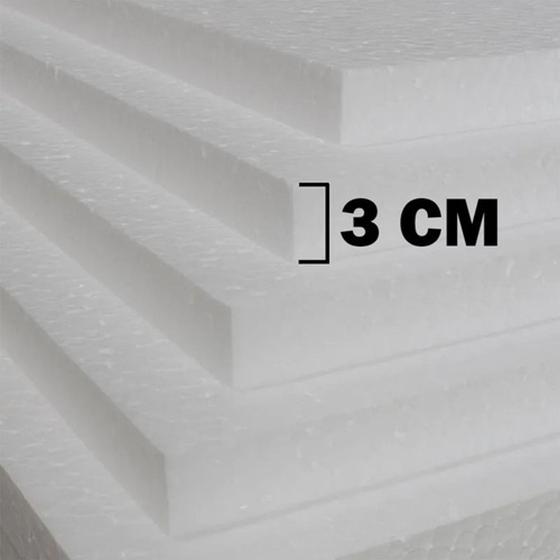 Placas de Isopor EPS Antichamas para forro (3cm) 15 unidades Menor preço em Placas de Isopor EPS Antichamas para forro (3cm) 15 unidades