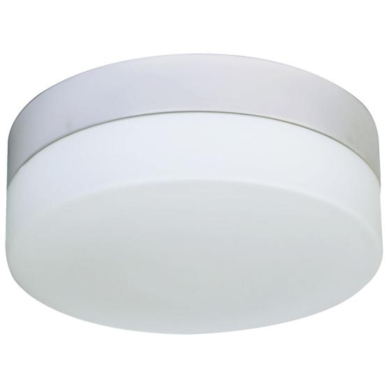 Imagem de Plafon Belle Redondo 29cm Vidro Leitoso 3 Lamp. E-27 Max 60w Base Branco