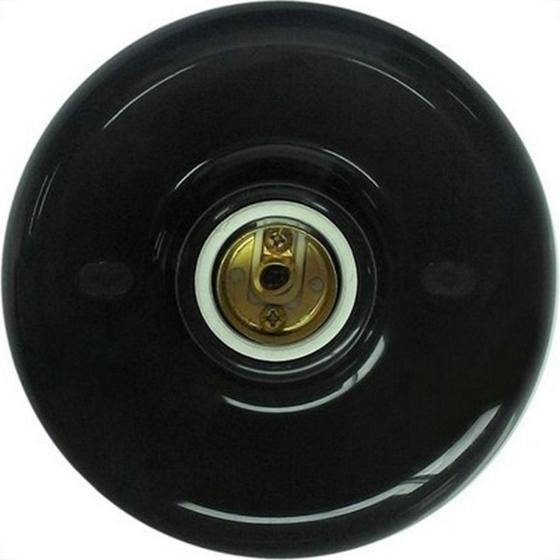 Imagem de Plafon Decorativo Ilumi Preto 100W. Com 10 Pecas 1808 - Kit C/10 Pecas