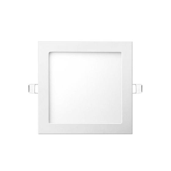 Imagem de Plafon Embutir Luminária Led 12w Quadrado Bivolt Elgin