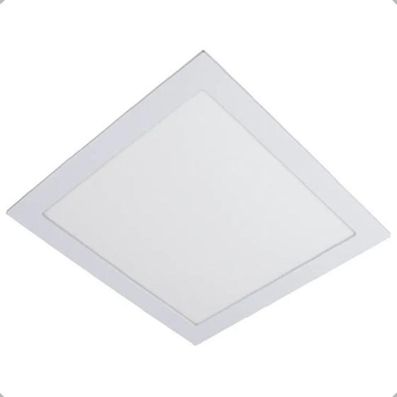 Imagem de Plafon Embutir Quadrado 18w 3000k Led Bivolt