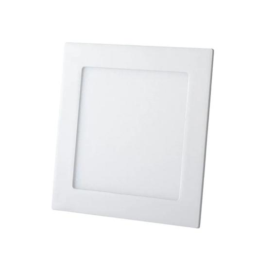 Imagem de Plafon Embutir Slim Quadrado 225x225mm 18w 2700k