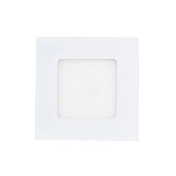 Imagem de Plafon LED Embutir 3W Quadrado Branco Quente 3000K Aled