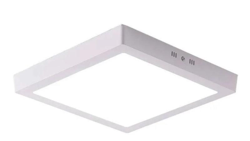 Imagem de Plafon Led  Luminárias  Sobrepor  Quarda   12w Branca  Frio  6500k bivolt 17cm17cm