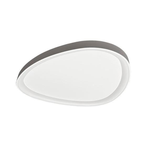 Imagem de Plafon Led Seixos De Sobrepor 62Cm 45W Bivolt 3000K Branco