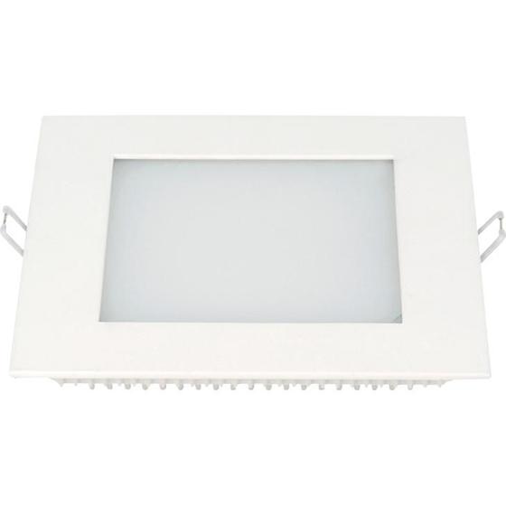 Imagem de Plafon LED Taschibra Quadrado Fit, Embutir, 24 Watts, Luz Branca 6500K