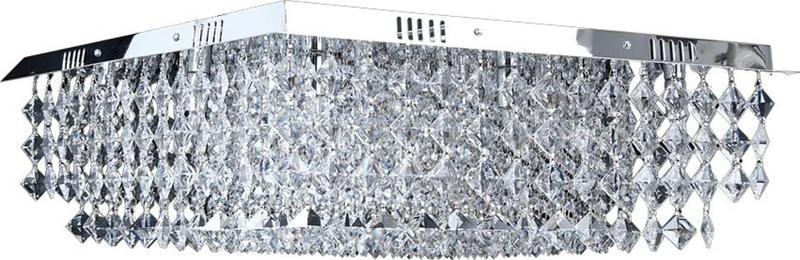 Imagem de Plafon Lustre Nemesis Em Cristal Asfour Para Led