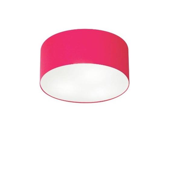 Imagem de Plafon Para Sala de Estar Cilíndrico SE-3010 Cúpula Cor Rosa Pink