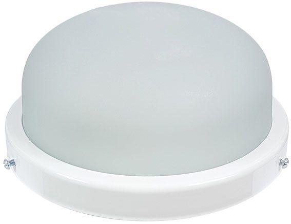 Imagem de Plafon Popular Branco Sem grade com vidro Fosco