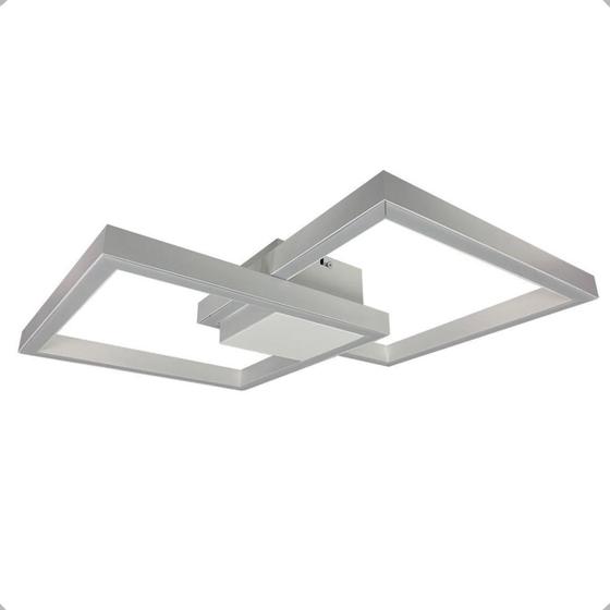 Imagem de Plafon Sobrepor Case Led 40w 3000k Bivolt Branco