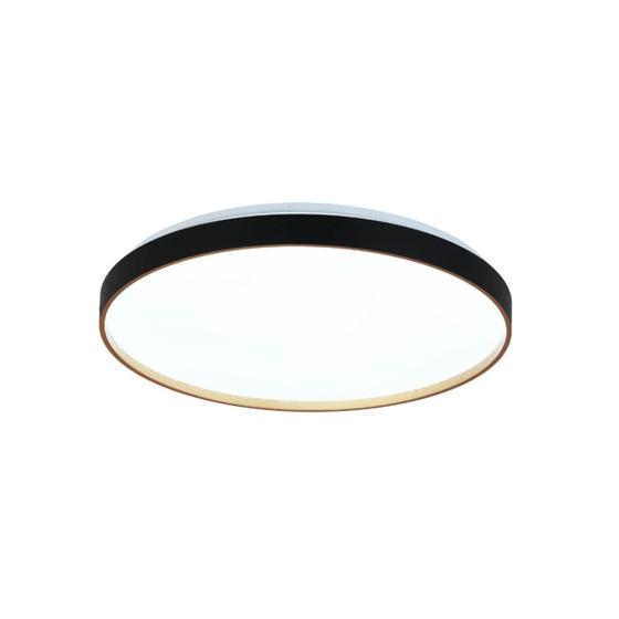 Imagem de Plafon Sobrepor Dourado e Preto 48cm Led 40W 3 em 1 Bivolt LA1032 Delis