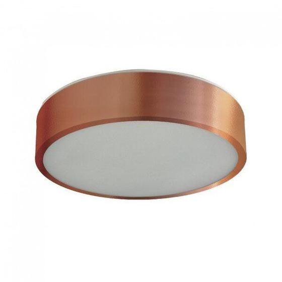 Plafon Sobrepor Redondo para 2 Lâmpadas 25cm Menor preço em Plafon Sobrepor Redondo para 2 Lâmpadas 25cm