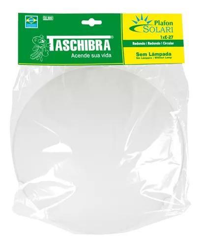 Imagem de Plafon Solari Taschibra E-27 Branco