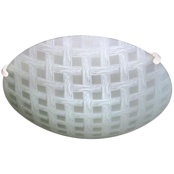 Imagem de Plafon Trelica Vidro 30cm 2 Lamp. E-27 Max 60w
