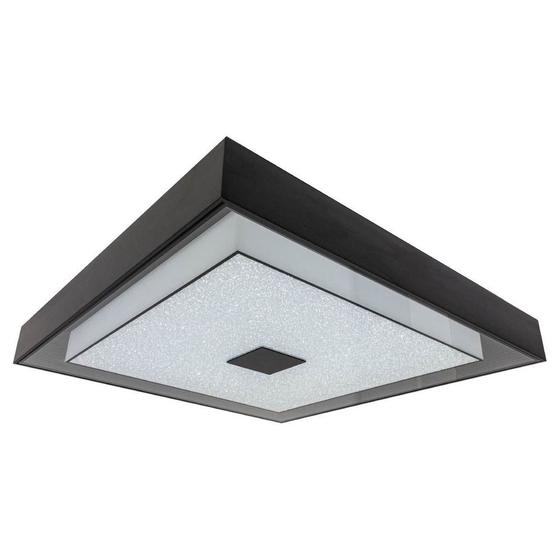 Imagem de Plafon Zeus Preto Led 26w com cristais St1749