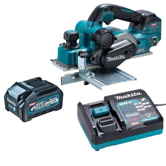 Imagem de Plaina 40V XGT AWS Brushless KP001 Bateria 4.0Ah Makita 110v