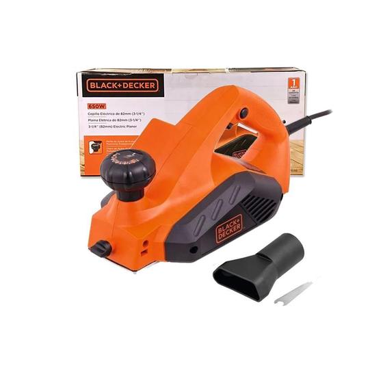 Imagem de Plaina Elétrica 3.1/4'' 650W Black+Decker 7698 220V