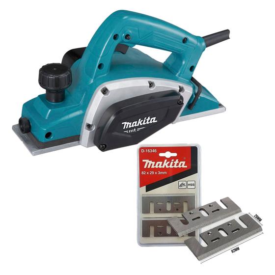 Plaina Elétrica Makita 580w M1902  mais Jogo de facas. é boa?
