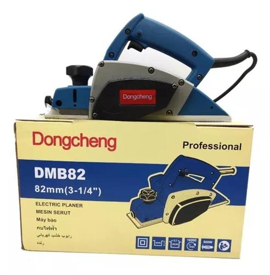 Imagem de Plaina Elétrica Profissional Dongcheng Dmb-82 Completa 220v