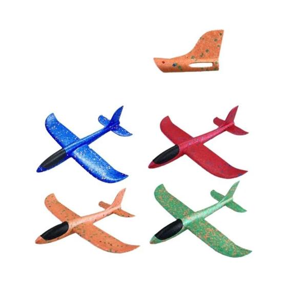 Imagem de Planador de Espuma para Crianças - Avião de 50cm com Design Leve