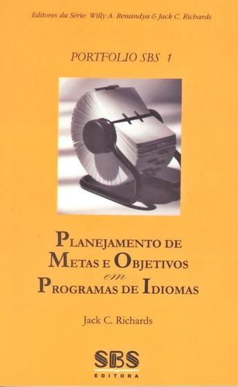 Imagem de Planejamento De Metas E Objetivos Em Programas De Idiomas - Portfolio SBS 01