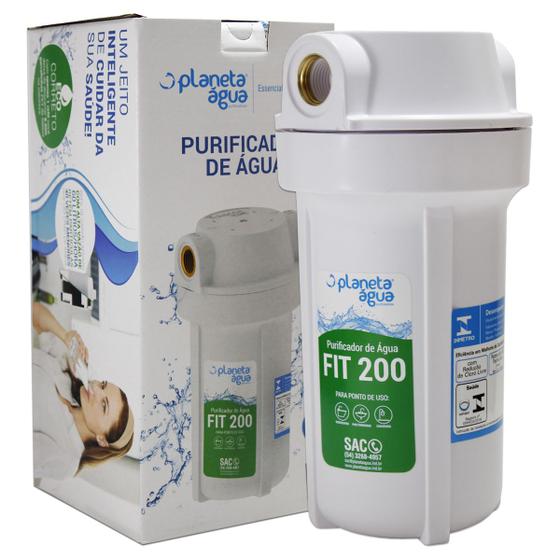 Imagem de Planeta Água Original Filtro Fit 200 7" Rosca 1/2" Com Refil