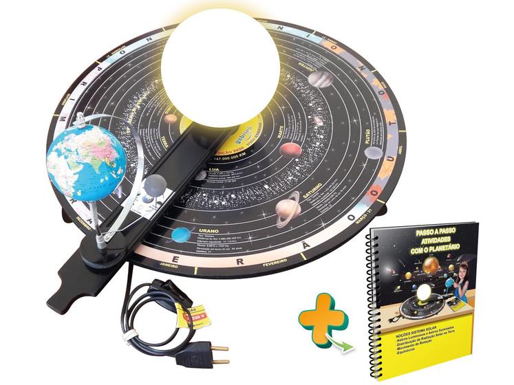 Imagem de Planetário Escolar Mdf Com Luz Led Bivolt