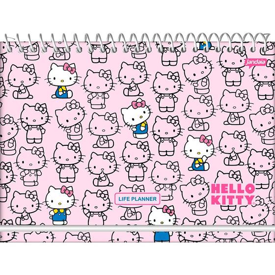 Imagem de Planner da Vida 104Fls Hello Kitty Rosa Jandaia