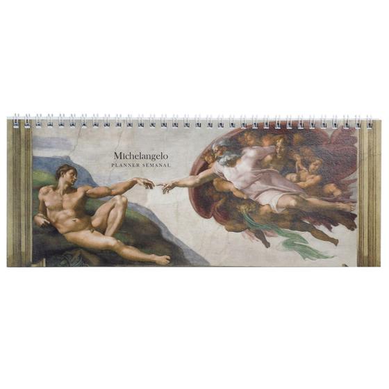 Imagem de Planner de mesa - Michelangelo