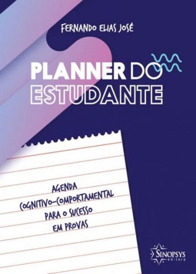 Imagem de Planner do estudante - agenda cognitivo-comportamental para o sucesso em provas