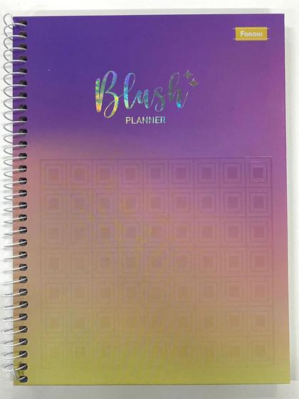 Imagem de planner espiral 2023 blush foroni