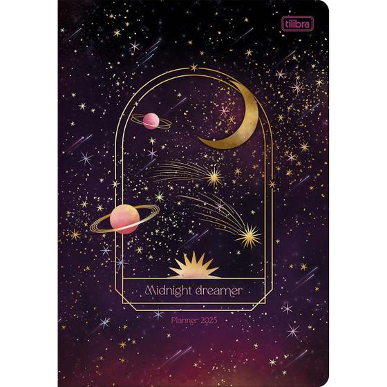 Imagem de Planner Grampeado 17,8 x 25,4 cm Magic 90 G 2025 Tilibra 9470