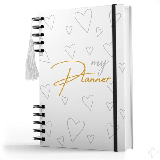 Imagem de Planner Mensal 2024 Nisti Print 15x21 cm - Branco