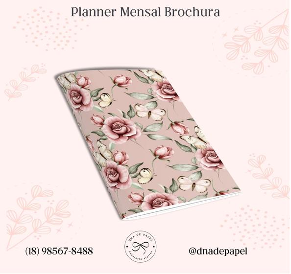 Imagem de Planner Mensal Brochura 2024 15x21cm (A5) 36 Páginas - Produto Artesanal