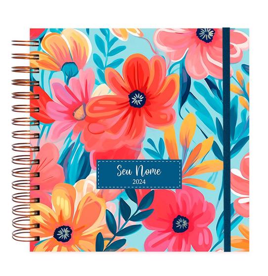 Imagem de Planner Permanente c/ HORÁRIOS e PERSONALIZADO Laura