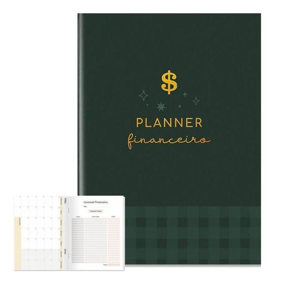 Imagem de Planner Pocket Financeiro Verde Escuro Cg