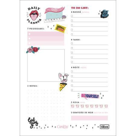 Imagem de Planner Tilibra Capricho Diário 291170 291170