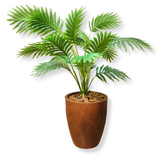 Imagem de Planta Artificial Palmeira Com Vaso Polietileno Completo