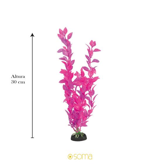 Imagem de Planta plastica soma economy 30cm rosa(mod.871)