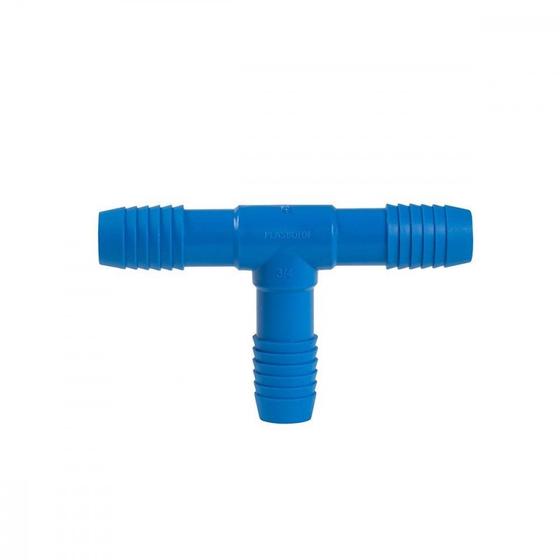 Imagem de Plasbohn Azul Tee Interno Triplo 3/4'' 2435 - Kit C/25