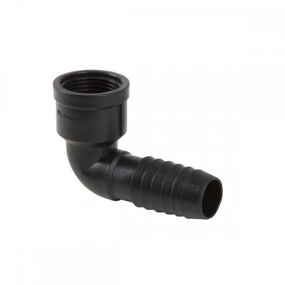 Imagem de Plasbohn Preto Cotovelo Interno  1.1/2"  2448 - Kit C/10