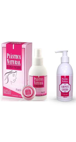 Imagem de Plastica Natural Eloisa Medina Rejuvenescedor Facial 120ml 1 loção + 1 Sabonete c/ Colágeno 180ml