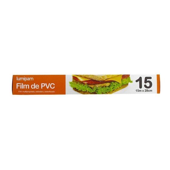 Imagem de Plastico Filme Pvc/p Geladeira Freezer Rolo 15m X28cm