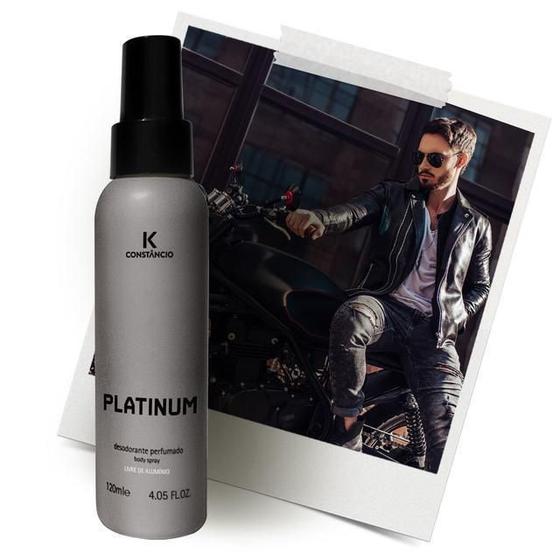 Imagem de Platinum Desodorante Perfumado Body Spray - 120Ml