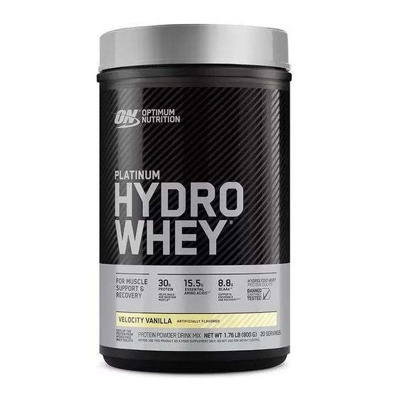 Imagem de Platinum Hydro Whey (820g) - Sabor: Velocity Vanilla (800g)