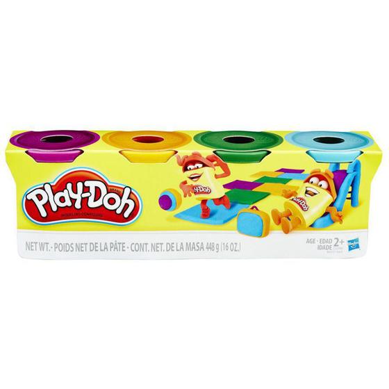 Imagem de PLAY DOH 4 POTES Sortimento 1 - Play-Doh